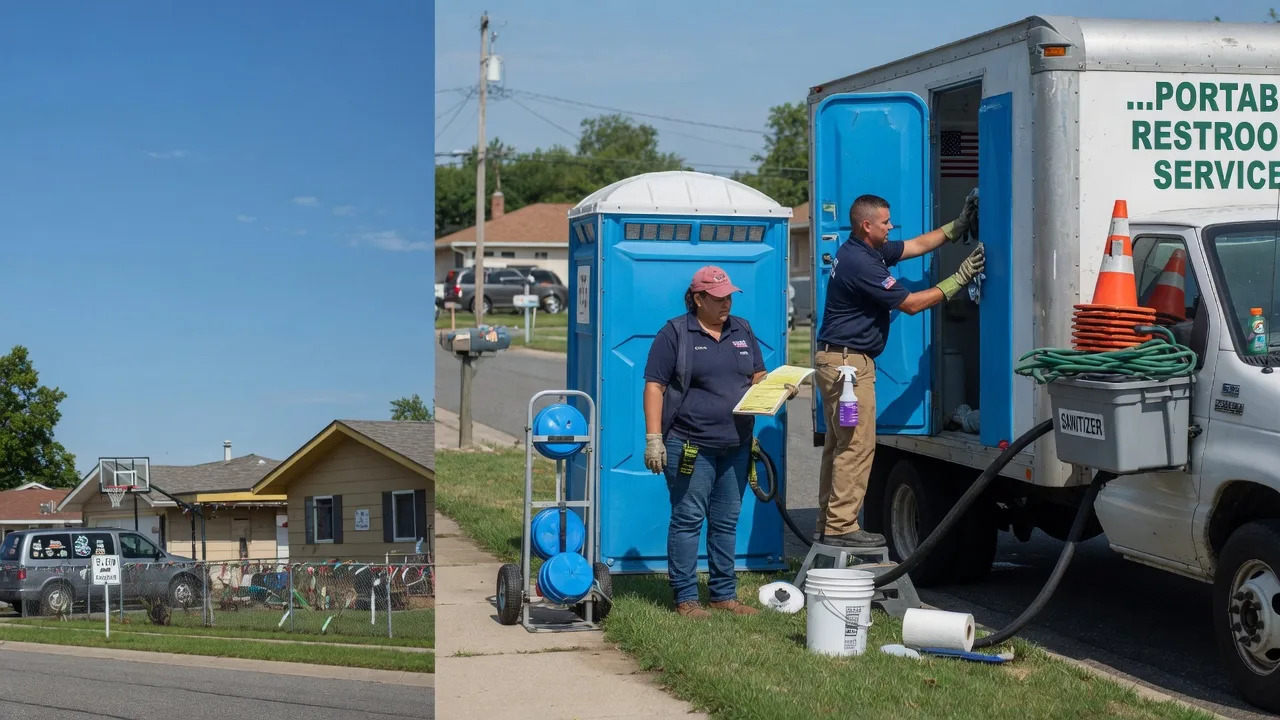 Portable Toilet Rental in Chatham, IL near me